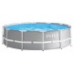Intex opzetzwembad met pomp 26732GN Prism 549 x 122 cm grijs