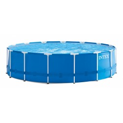 Intex opzetzwembad met pomp 28242GN 457 x 122 cm blauw