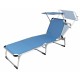 Eurotrail ligbed Pebble Beach 57 x 188 x 30 cm aluminium blauw Eurotrail ligbed Pebble Beach 57 x 188 x 30 cm aluminium blauw