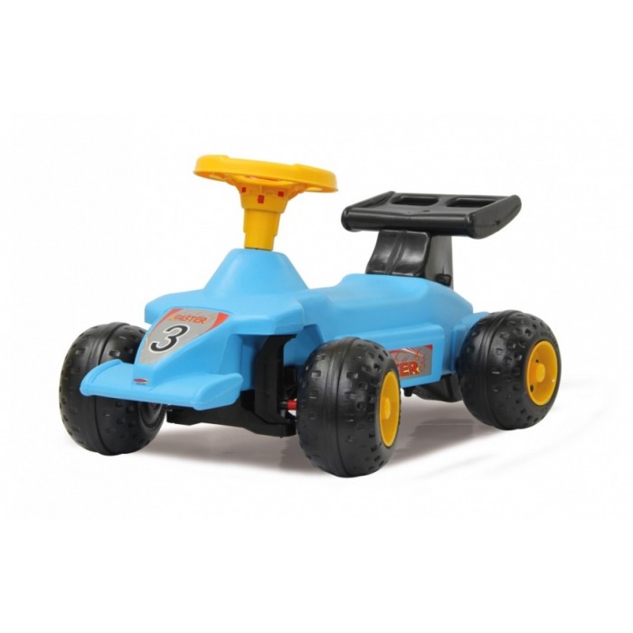 Jamara loopauto Formula 75 x 45 x 40 cm blauw Jamara loopauto Formula 75 x 45 x 40 cm blauw