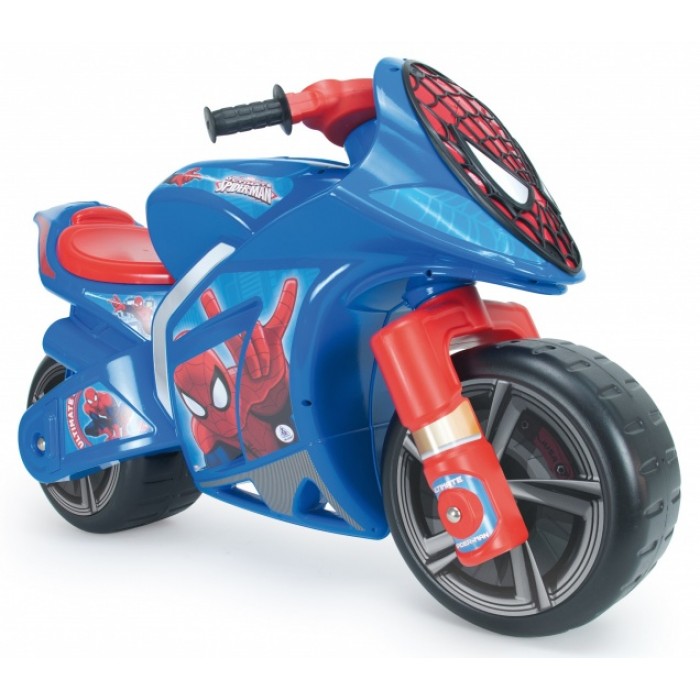 Injusa loopmotor Ultimate Spider-Man 95 cm blauw/rood Injusa loopmotor Ultimate Spider-Man 95 cm blauw/rood