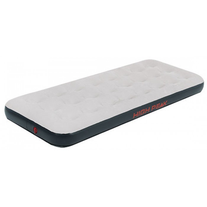 luchtbed 1-persoons 185 x 74 cm PVC grijs luchtbed 1-persoons 185 x 74 cm PVC grijs