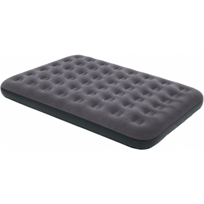 luchtbed 2-persoons 203 x 152 x 22 cm zwart/grijs luchtbed 2-persoons 203 x 152 x 22 cm zwart/grijs