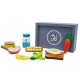 Mamamemo speelgoedeten Lunchbox junior 17,5 cm hout 16-delig Mamamemo speelgoedeten Lunchbox junior 17,5 cm hout 16-delig