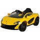 McLaren P1 accuvoertuig met afstandsbediening 12V geel McLaren P1 accuvoertuig met afstandsbediening 12V geel
