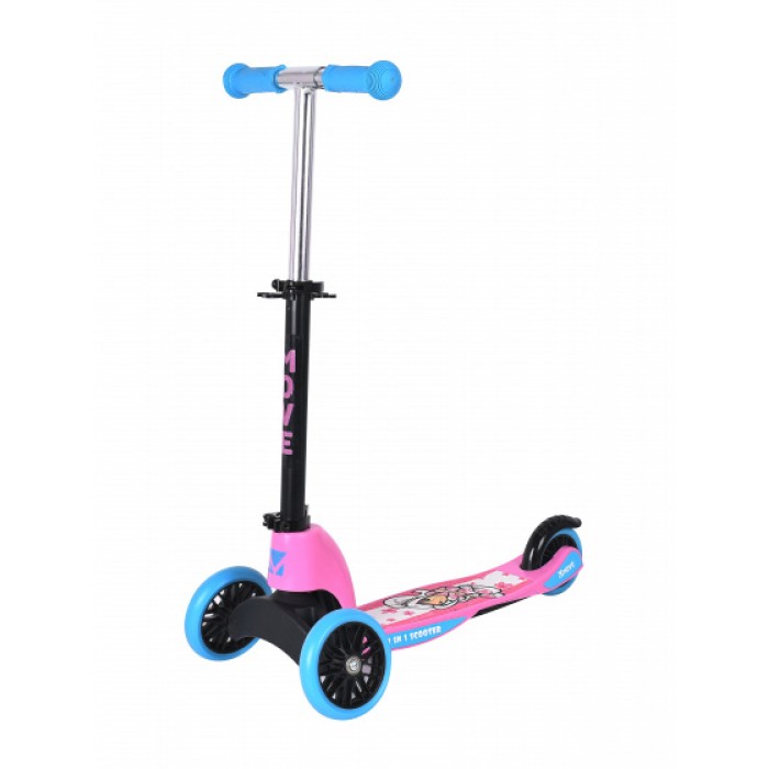 Move Flower 2-in-1 Junior Voetrem Blauw/Roze Move Flower 2-in-1 Junior Voetrem Blauw/Roze