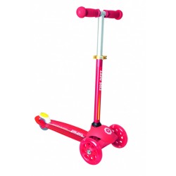 Muuwmi 3-wiel kinderstep Junior Voetrem Rood