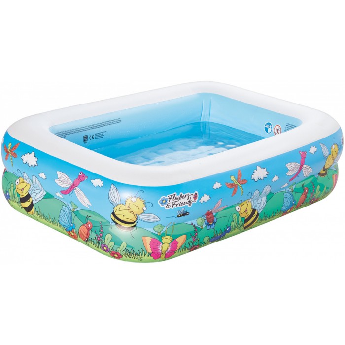 opblaaszwembad 132 x 94 x 36 cm blauw opblaaszwembad 132 x 94 x 36 cm blauw