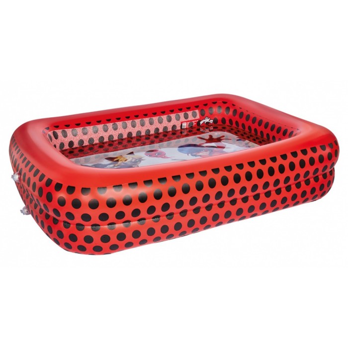 opblaaszwembad 200 x 150 x 50 cm rood/zwart opblaaszwembad 200 x 150 x 50 cm rood/zwart