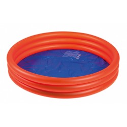 opblaaszwembad junior 122 x 23 cm PVC rood/blauw