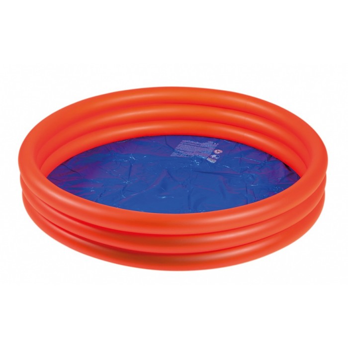 opblaaszwembad junior 122 x 23 cm PVC rood/blauw opblaaszwembad junior 122 x 23 cm PVC rood/blauw
