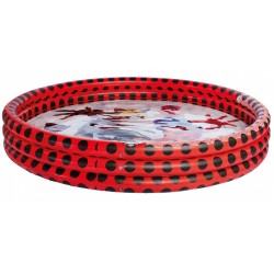 opblaaszwembad junior 157 x 28 cm rood/zwart