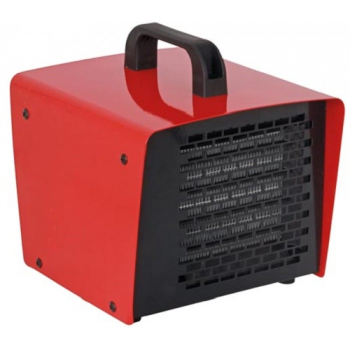 ptc-kachel 1000-2000 W staal rood ptc-kachel 1000-2000 W staal rood