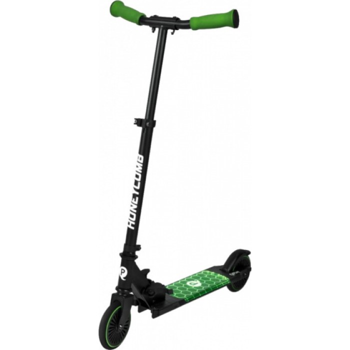 QPlay Honeycomb Junior Voetrem Zwart/Groen QPlay Honeycomb Junior Voetrem Zwart/Groen