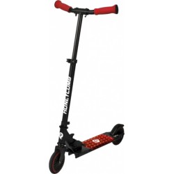 QPlay Honeycomb Junior Voetrem Zwart/Rood