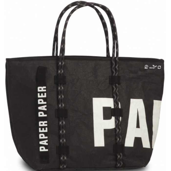 shopper Paper 23 liter papier zwart/wit shopper Paper 23 liter papier zwart/wit