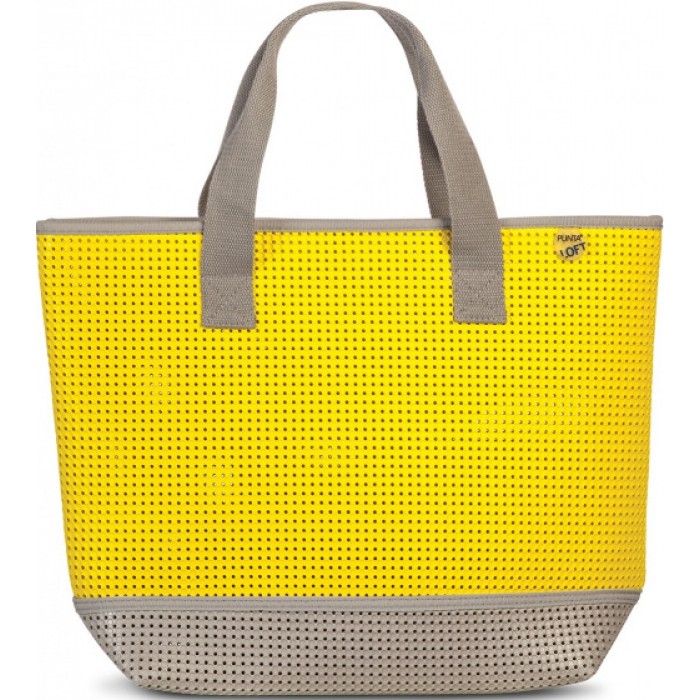 shopper Punta Loft dames 21 liter geel shopper Punta Loft dames 21 liter geel