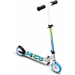 Skids Control Junior Voetrem Wit/Blauw
