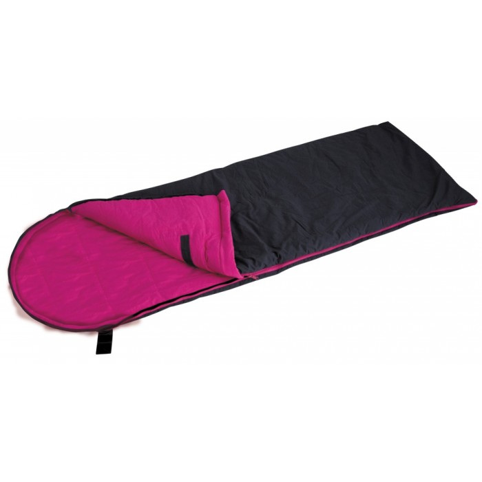 slaapzak Beluga junior katoen/polyester grijs/fuchsia slaapzak Beluga junior katoen/polyester grijs/fuchsia