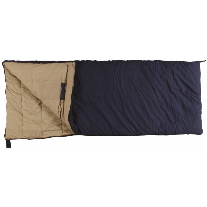 slaapzak Comfort XL 220 x 100 cm katoen navy slaapzak Comfort XL 220 x 100 cm katoen navy