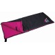 slaapzak Dolphin junior katoen/polyester zwart/fuchsia slaapzak Dolphin junior katoen/polyester zwart/fuchsia