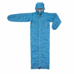 slaapzak en jas Cozybag Light 8°C unisex blauw mt L