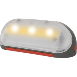 Smoby speelhuislamp Nomad Solar 15 x 5 cm grijs/grood
