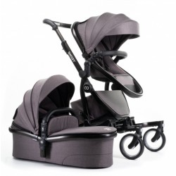 Snoozy kinderwagen ONE sportstoel/reiswieg 108 cm donkergrijs