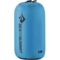 Stuff Sack L nylon 15 liter blauw