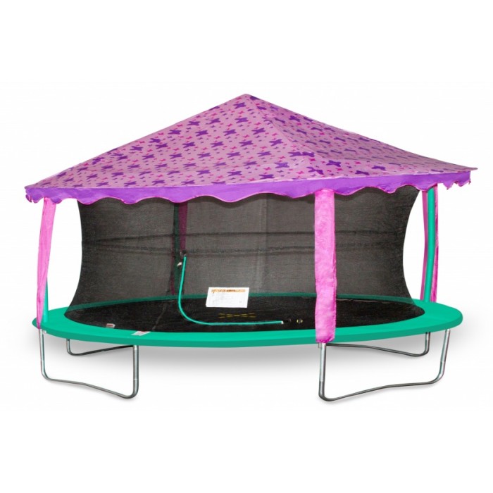 trampoline Canopy-tent ovaal 2,13 x 3,05 meter paars trampoline Canopy-tent ovaal 2,13 x 3,05 meter paars