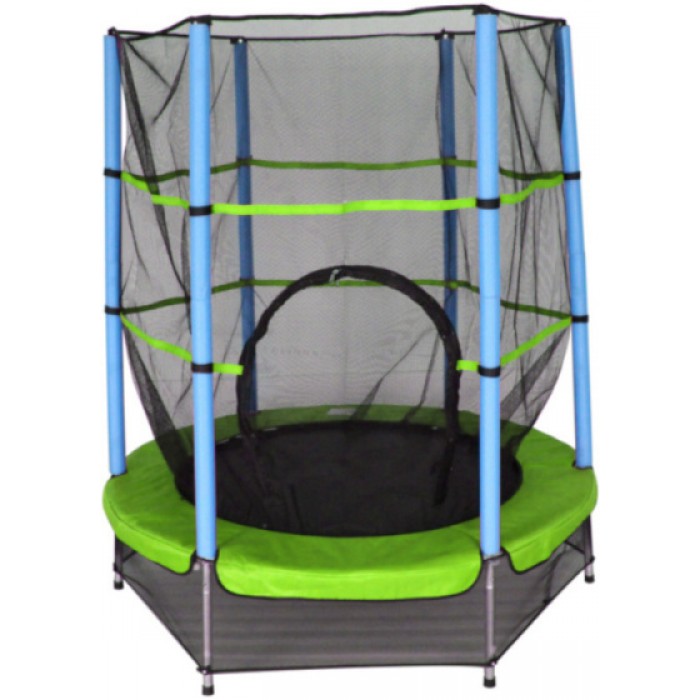 AMIGO trampoline met veiligheidsnet 139 cm lichtgroen AMIGO trampoline met veiligheidsnet 139 cm lichtgroen