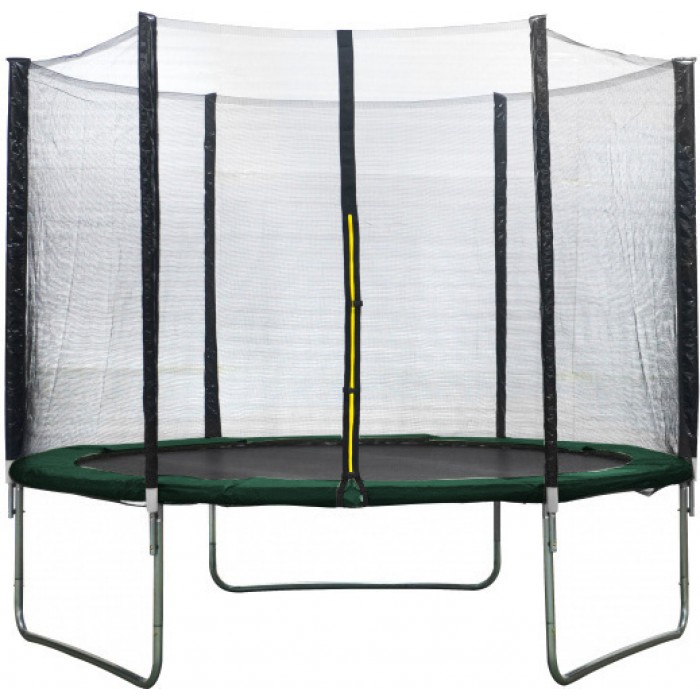 AMIGO trampoline met veiligheidsnet 244 cm donkergroen AMIGO trampoline met veiligheidsnet 244 cm donkergroen