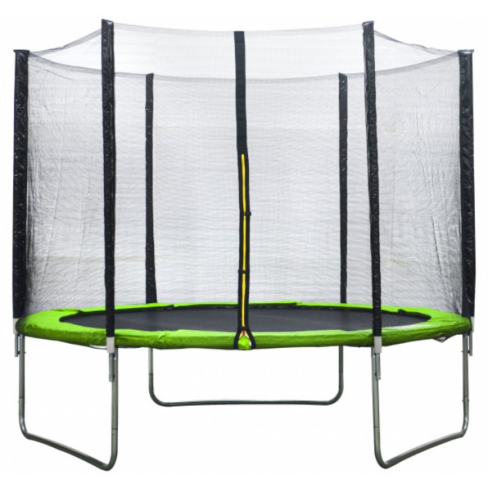 AMIGO trampoline met veiligheidsnet 244 cm lichtgroen AMIGO trampoline met veiligheidsnet 244 cm lichtgroen