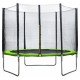 AMIGO trampoline met veiligheidsnet 244 cm lichtgroen