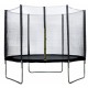 AMIGO trampoline met veiligheidsnet 244 cm zwart AMIGO trampoline met veiligheidsnet 244 cm zwart