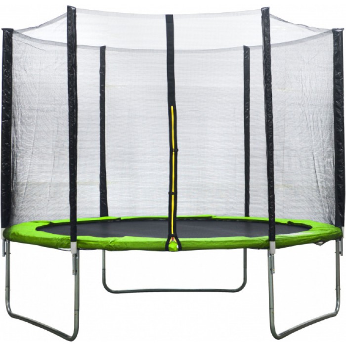 AMIGO trampoline met veiligheidsnet 305 cm lichtgroen