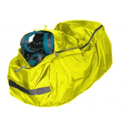 transport-/regenhoes backpack 55 liter polyester geel