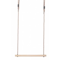 Swing King trapeze hout 58 cm lichtbruin