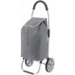 trolley Magnolia 45 liter nylon/aluminium grijs