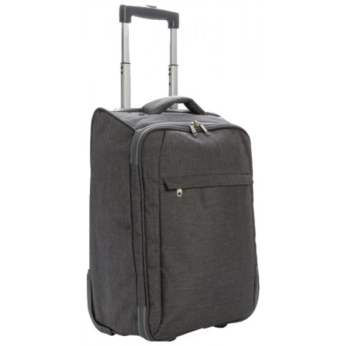 trolley opvouwbaar 40 liter polyester antraciet trolley opvouwbaar 40 liter polyester antraciet