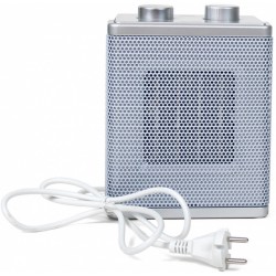 ventilatorkachel Mini 1500 W keramiek zilver