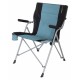 Eurotrail vouwstoel Arras 64 x 91 cm staal/polyester blauw/zwart Eurotrail vouwstoel Arras 64 x 91 cm staal/polyester blauw/zwart