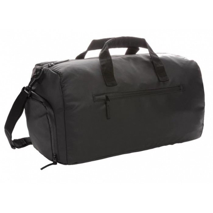 weekendtas Fashion Black 28 L 48 cm PU zwart weekendtas Fashion Black 28 L 48 cm PU zwart