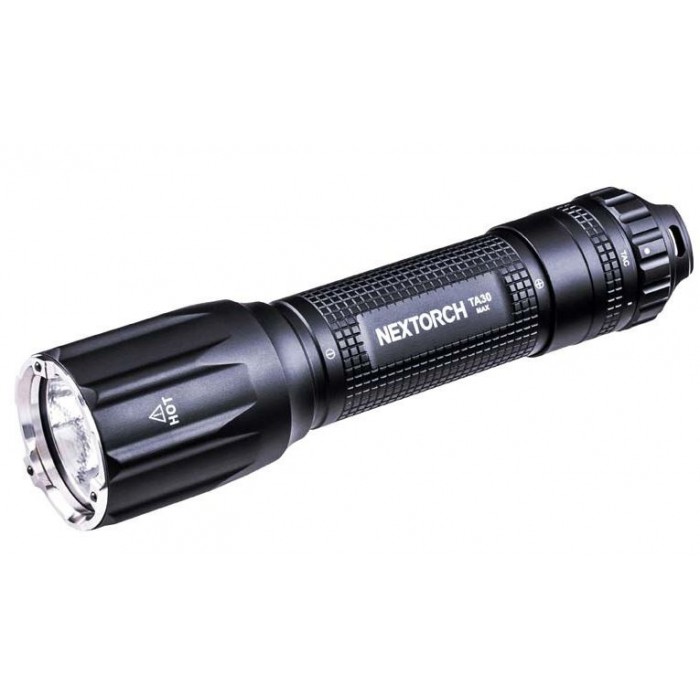 Nextorch zaklamp TA30 led 2100 lumen 15,1 cm aluminium zwart Nextorch zaklamp TA30 led 2100 lumen 15,1 cm aluminium zwart