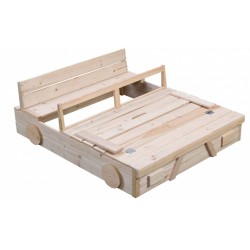 zandbak Auto junior 120 x 100 x 20 cm blank