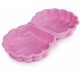 zandbak met deksel schelp 87 x 78 cm roze zandbak met deksel schelp 87 x 78 cm roze